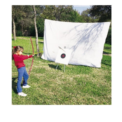 Archery Backstop Netting, Precut 26'W x 10'H