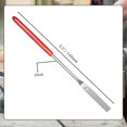 thumbnail image 3 of 10 Pcs Mini Diamond File Set, 3x140mm Small Needle Files Flat Needle Square Round Shape Curved File Tool for Metal Jewelers Glass Wood Carving Craft, 3 of 7
