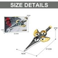 thumbnail image 7 of Flying Sword Rc Glider, Remote Control Flying Sword with Autopilot & Gyro Stabilizer, 3-Speed Control, Gift for Adults or Teens (A-Copper), 7 of 7