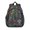 Mushroom and Psychedelic, variant on Mushroom and Psychedelic Black Pattern Backpack for School, Cute School Bag with Adjustable Shoulder Straps and Padded Back, 15"x11.42"x5.5"