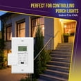 thumbnail image 2 of ENERLITES Programmable Digital Timer Switch for Lights, Fans, 7-Day 18 ON/Off Timer Settings, 1-Pole,Neutral Wire Required, UL Listed, White, 2 of 5