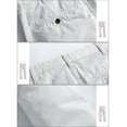 thumbnail image 4 of Pantalón Casual para Hombre Ajuste Delgado Pierna Recta 38 Marrón Claro, 4 of 5