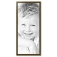 thumbnail image 2 of ArtToFrames 21" x 49" Black Panel With Gold Lip Picture Frame, 21x49 inch Multi Wood Poster Frame (WOM-5092),  Pack, 2 of 7