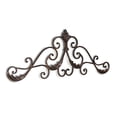 thumbnail image 4 of Contemporary Home Living 32" Brown Rustic Curved Door Topper Handmade Wall Decor, 4 of 5