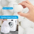 thumbnail image 3 of Boules de Filtration pour Filtre à Sable 700g Filtration de Piscine Lavable Boule de Filtre Recyclable 5 cm Nettoyage de Piscine, 3 of 5