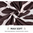 thumbnail image 4 of Dining Room Chair Covers Set of 4， Parsons Stretch Dining Chair Slipcovers Removable Washable Spandex Furniture Seat Protector for Kitchen Hotel Table Banquet (Pack of 4, 01-Coffee), 4 of 6