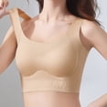 thumbnail image 5 of Ahabrexf Women's Wireless Bras Seamless Pullover Style Padded Bralettes with Removable Cups, Soft No Underwire Everyday Sleep Bra, 5 of 8