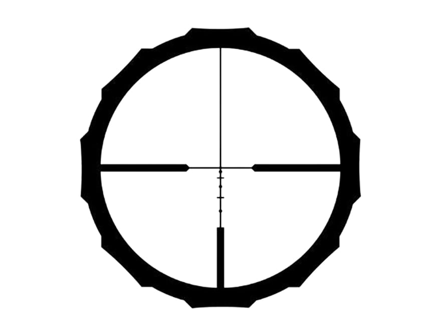 Crimson Trace Brushline Rimfire Rifle Scope 1" Tube 3-9x 40mm BDC-Rimfire Reticle Matte Black