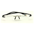 thumbnail image 3 of Vision World Eyewear Memory Flex Temple Rectangular Rimless Reading Glasses, 3 of 3