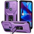 thumbnail image 1 of Funda para GANGXUN Motorola Moto G Play 2023 - Soporte metálico, Función magnética, Morado, 1 of 5