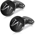 thumbnail image 4 of Initial Cufflinks for Men Personalized Black Cuff Links 26 Alphabet Letter A-Z Suit Accessories  for Wedding Business Formal Occasions, 4 of 7