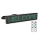 thumbnail image 1 of Panel de matriz LED Control remoto señal LED de desplazamiento programable para tienda coche Bar Hotel Z741G verde, 1 of 12