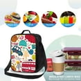 thumbnail image 4 of Balery London Symbols Caja de Almuerzo y Bolsa de Almuerzo para Hombres y Mujeres, Bolsa de Almuerzo Reutilizable con Gran Capacidad, Bolsa de Almuerzo Aislada, 4 of 7