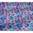 thumbnail image 5 of oneOone Cotton Jersey Purple Fabric Leaves Diy Clothing Quilting Fabric Print Fabric By Yard 58 Inch Wide, 5 of 6