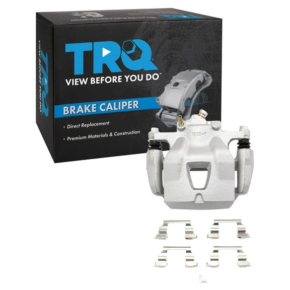 TRQ Front Right Brake Caliper w/Bracket Passenger Side Compatible with 1997-2001 Lexus ES300 1998-2004 Toyota Avalon Camry 1999-2003 Solara