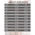 thumbnail image 6 of GAI YI Women's High-Waist Full Coverage Briefs, Plus Size Soft Stretch Underwear with Wide Waistband, No-Dig Fit, 4-Pack, 6 of 6