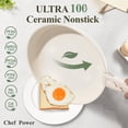 thumbnail image 4 of Juego de utensilios de cocina antiadherentes de cerámica Chef Power 19 piezas con mango desmontable, 4 of 5