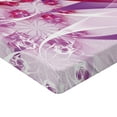 thumbnail image 2 of Ambesonne Floral Fitted Sheet, Digital Colored Flowers, Twin Size, Violet Pink, 2 of 3