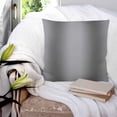 thumbnail image 3 of Grey Ombre 20x20 Pillow Covers Set of 2, Farmhouse Gray Gradient Modern Art Throw Pillow Covers Decorative Couch Cushion Case, Microfiber Square Pillowcases for Bedroom Car Living Room, 3 of 7