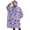 Purple Cartoon Unicorn-2, variant on Oversized Wearable Blanket Hoodie,Purple Cartoon Unicorn Cloud Pattern Sherpa Blanket Hoodie with Super Pockets,Super Warm Fuzzy Pullover for Women & Men