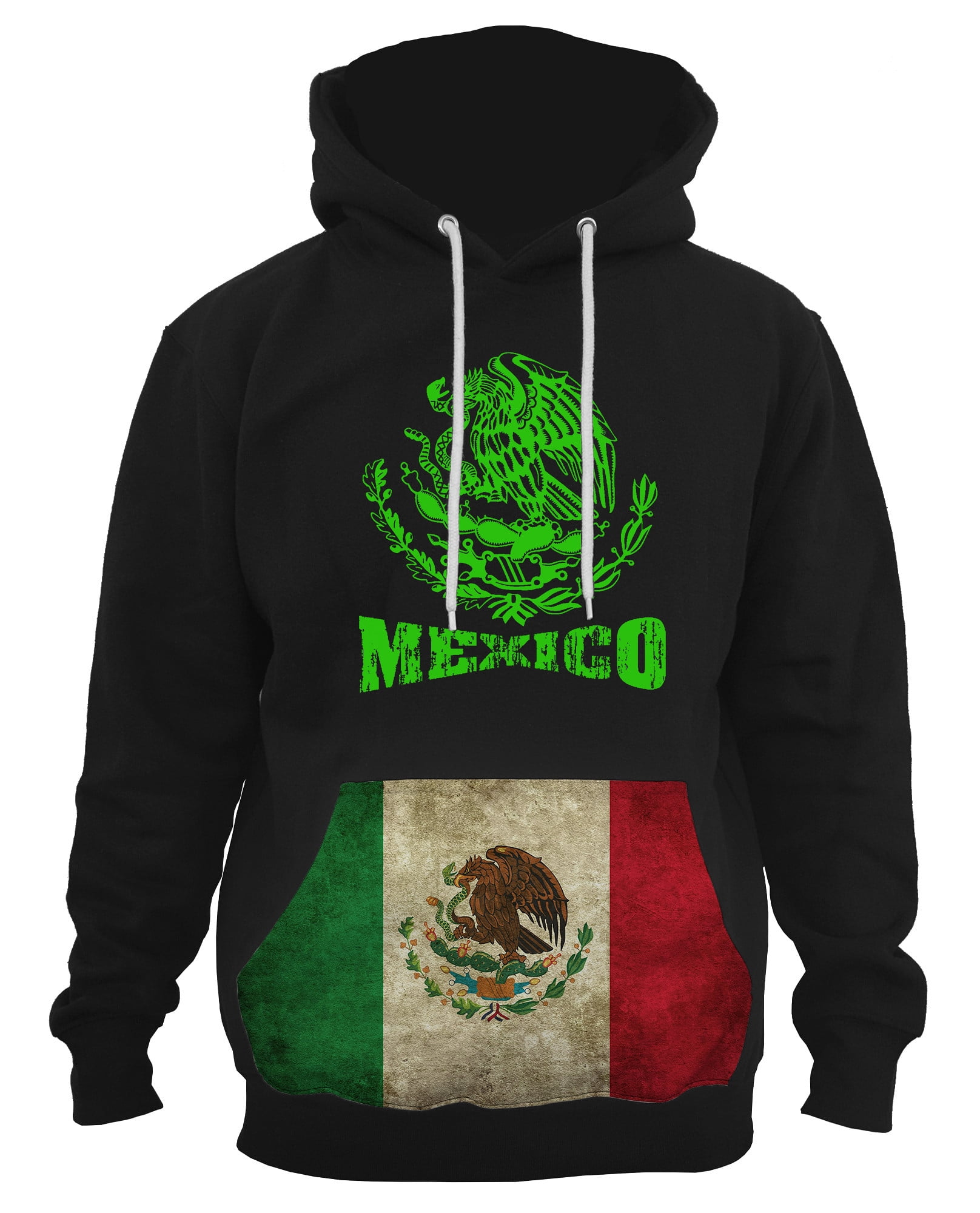 Men's Green Mexico Seal Mexico Flag 