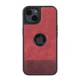 thumbnail image 1 of PU Leather Case For IPhone 14 13 12 11 Pro X XS Max XR 8 7 Plus SE2 SE3 Phone Back Cover, 1 of 5