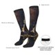 thumbnail image 4 of Fotbe Ball Phyton Snake Calcetas Divertidas Estampadas para Hombre y Mujer, Calcetas de Algodón hasta la Rodilla para Caminar, Correr, Enfermería y Embarazo, 4 of 6