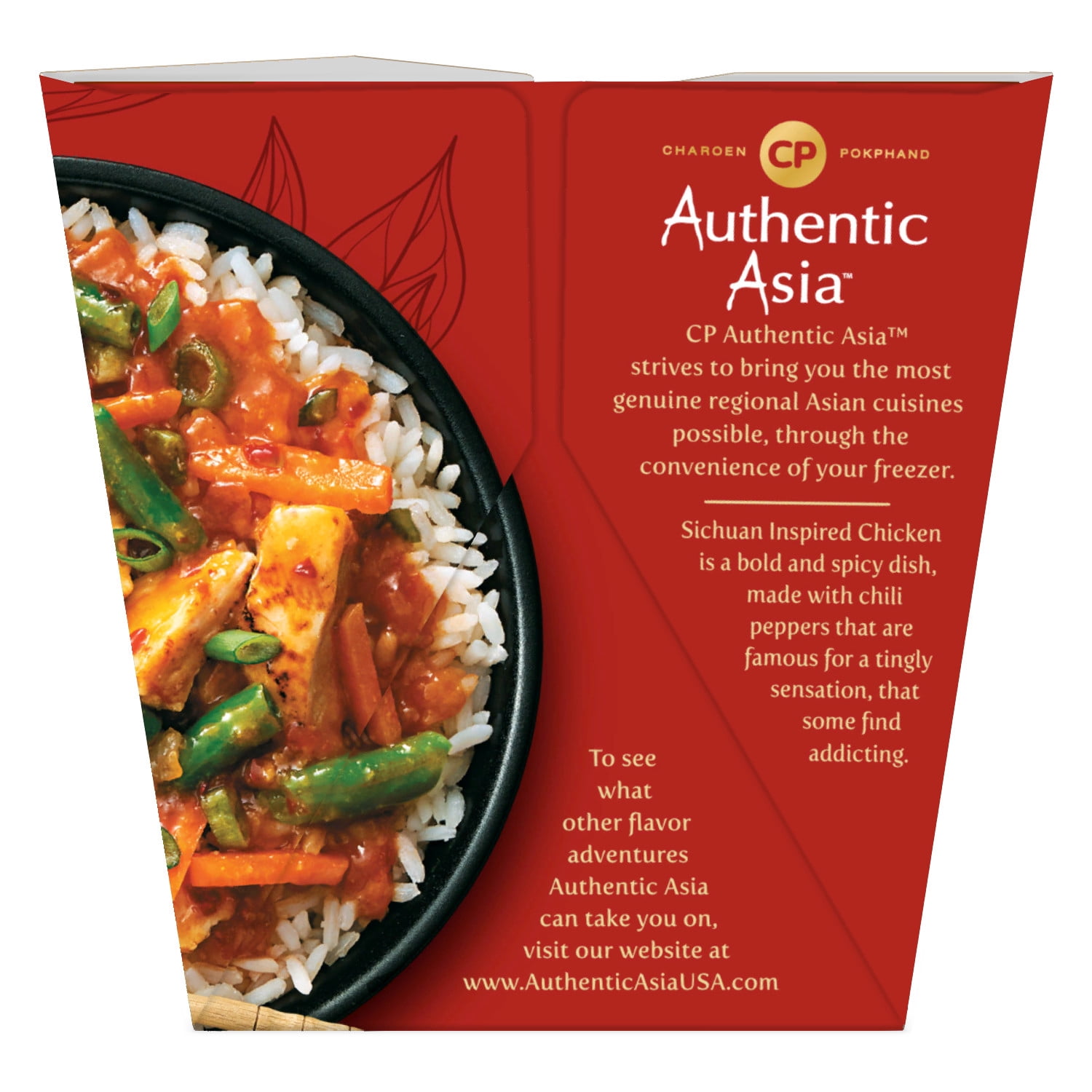 Authentic Asia Sichuan Inspired Chicken Meal 10oz (Frozen Dinner)