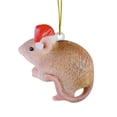 thumbnail image 1 of Binwennn Christmas Light Rings Window Garland Christmas Decorations Christmas Animal Ornament Acrylic Santa Hat Animal Ornament Christmas Tree Decoration, 1 of 8