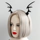 thumbnail image 2 of Amella Hair Cabello rizado virgen brasileño, 3 paquetes de extensiones de cabello 8A, paquetes rizados brasileños, color negro natural (12 14 16 pulgadas), 2 of 5