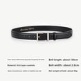 thumbnail image 2 of The first layer of cowhide women's genuine leather belt versatile retro decorative suit jeans belt women's factory spot wholesale, 2 of 6