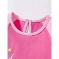 thumbnail image 6 of Emy Dola 2-7T Little Girl Cotton Casual Dress Short Sleeve Colorful Unicorn Graphic T-shirt Dresses, 6 of 8