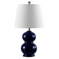 thumbnail image 2 of Safavieh Everlee 22 in. Gourd Ceramic Table Lamp, Navy, 2 of 4