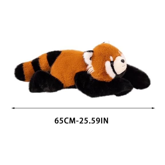 Red Panda Weighted Stuffed Animals - 26in Cute Soft Plush Toy Pillow Hugging Plushie, Sleeping Cushion - Gifts for Kids Adults