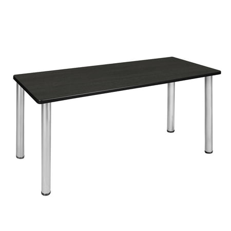 UPC: 0192357156643 | 66  x 24  Kee Training Table- Ash Grey/ Chrome