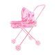 thumbnail image 1 of Cochecito de muñecas plegable, cochecito de empuje, decoración educativa para casa de muñecas, para regalos de fiesta, juego de simulación, carrito de, 1 of 7