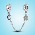thumbnail image 1 of Charms Top Sale 925 Flor Cadena De Seguridad Encantos Abalorios Se Adapta A La Pulsera Original pandora Colgante Mujer Moda Joyería Fina Gao Jiahui unisex, 1 of 2