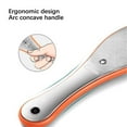 thumbnail image 3 of Xingzhi Callus Remover Dead Skin Pedicure Stainless Steel Foot File Handle Scraper Two-sided Feet Care Rasp Exfoliator Scraping 1Set, 3 of 6