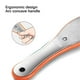 thumbnail image 5 of Guardurnaity Removedor de callos, piel muerta, pedicura de mano, lima de pies de acero inoxidable, raspador con mango, raspador para pies, Cuidado de los pies, 5 of 6