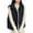 Black, variant on Htigea Clearance Puffer Vest for Women Winter Outwear Jacket Cropped Sleeveless Lightweight Fashion Fall Coat with Pockets Coffee,M