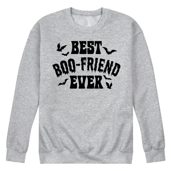 Instant Message - Best Boo Friend Ever - Men's Crew Neck Fleece Pullover