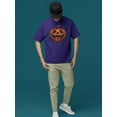thumbnail image 2 of Dancing Skeleton Pumpkin Halloween Graphic - Men's T-shirt, 2 of 4
