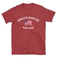 thumbnail image 1 of Bowleys Quarters Maryland Patriot Men's Cotton T-Shirt, 1 of 1