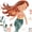Mermaid Folk Art, variant on TalkingCase Slim Fit Phone Case Compatible for Samsung Galaxy S25 Plus(Not S25/ S25 Ultra), Believe Yourself Print, Lightweight,Flexible, USA Print