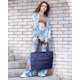 thumbnail image 2 of Bolsa BAGSMART, ligera y acolchada, con compartimentos, color azul marino, 2 of 7