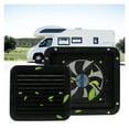 thumbnail image 1 of Pour VR Remorque Caravane Évent de Frigo avec Ventilateur 12V Vent Fort Ventilation Ventilateurs d'Extraction Silencieux Côté, 1 of 6