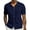 Dark Blue, variant on Men's Knit Button Down Polo Shirts Short Sleeve Textured Casual Tops Vacation Summer Beach Breathable Tee Shirts