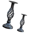 thumbnail image 1 of Decorative Candlestick Metal Hollow Candle Holder for Decoration 2Pcs, 1 of 3