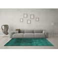 thumbnail image 3 of Ahgly Company Indoor Rectangle Persian Turquoise Blue Traditional Area Rugs, 2' x 3', 3 of 4
