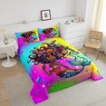thumbnail image 2 of Mermaid Twin Comforter Set for Girls,Black Girls Bedding Set Afro Girl, 2 of 6